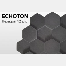 Акустический поролон ECHOTON Hexagon (12шт)